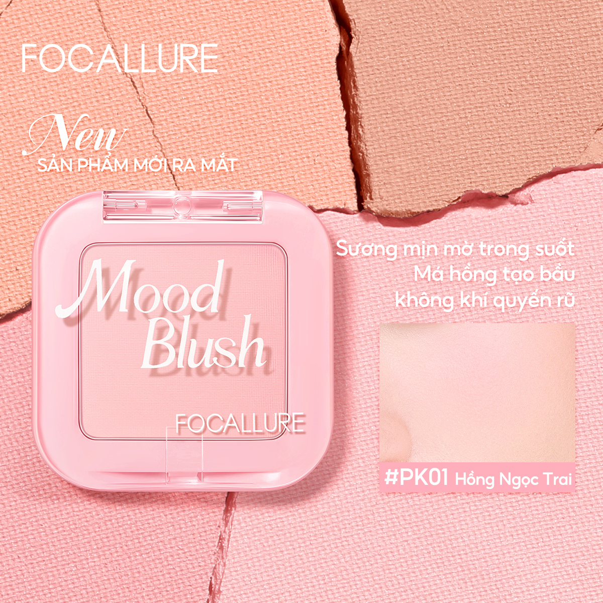 Discount on Focallure  shoes - SKU: FOCALLURE Soft Matte Single Color Blush Ultra-Fine Smooth Texture Long Lasting Dual Hydration Ingred