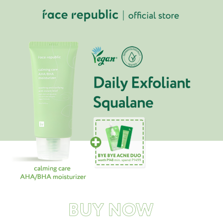 Face Republic Calming Care Moisturizer, Non-comedogenic Kbeauty Skincare