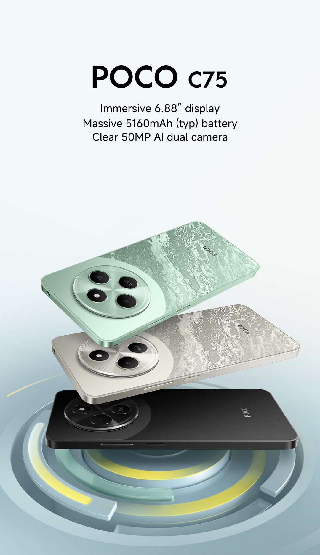 poco c75 2個セット　8-256GB POCO C75 8GB/256GB (2台) Poco C75 8GB/256GB (Local Set) - Gadget