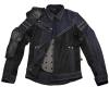 KOMINE JK006 Breathable Motorcycle Jacket with Protector Pad (Blue/Black)