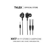 TYLEX XK17 Stereo Earphones with Built-in Mic