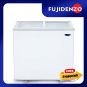 Fujidenzo 7 cu. ft. Sliding Glass Top Chest Freezer