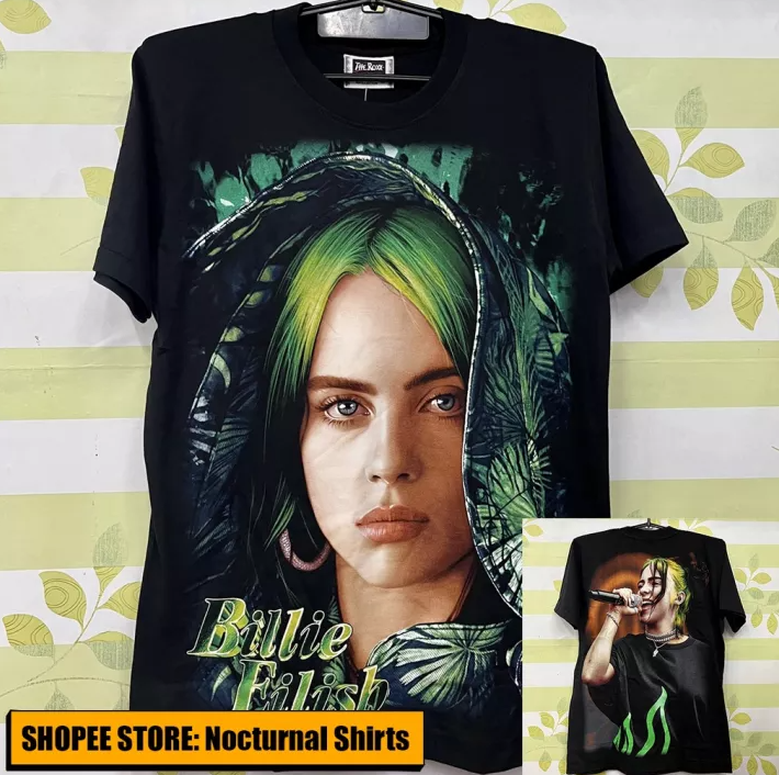 billie eilish t shirt lazada