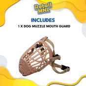 Brown Dog Muzzle - Retailmnl