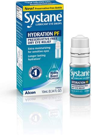 Systane Hydration Eye Drops with Hydro Boost, 0.34 fl.oz