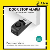 Zana Security Door Stopper with Burglar Alarm