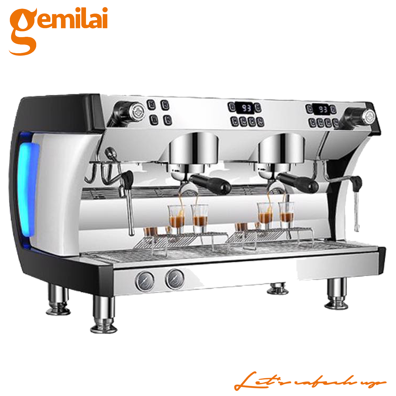 Double espresso machine hotsell