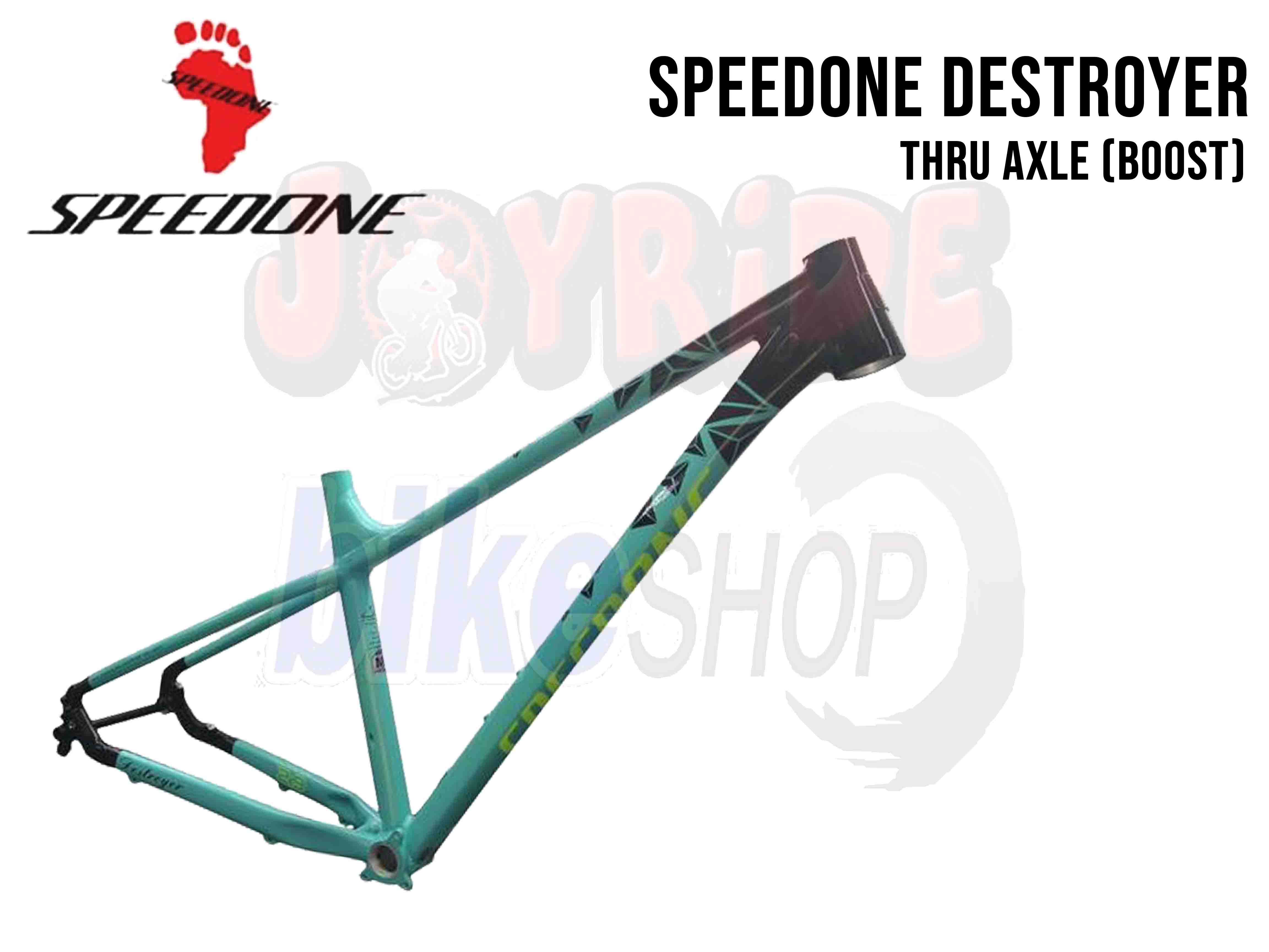 SPEEDONE DESTROYER FRAME 27.5 29 THRU AXLE BOOST 148 Lazada PH