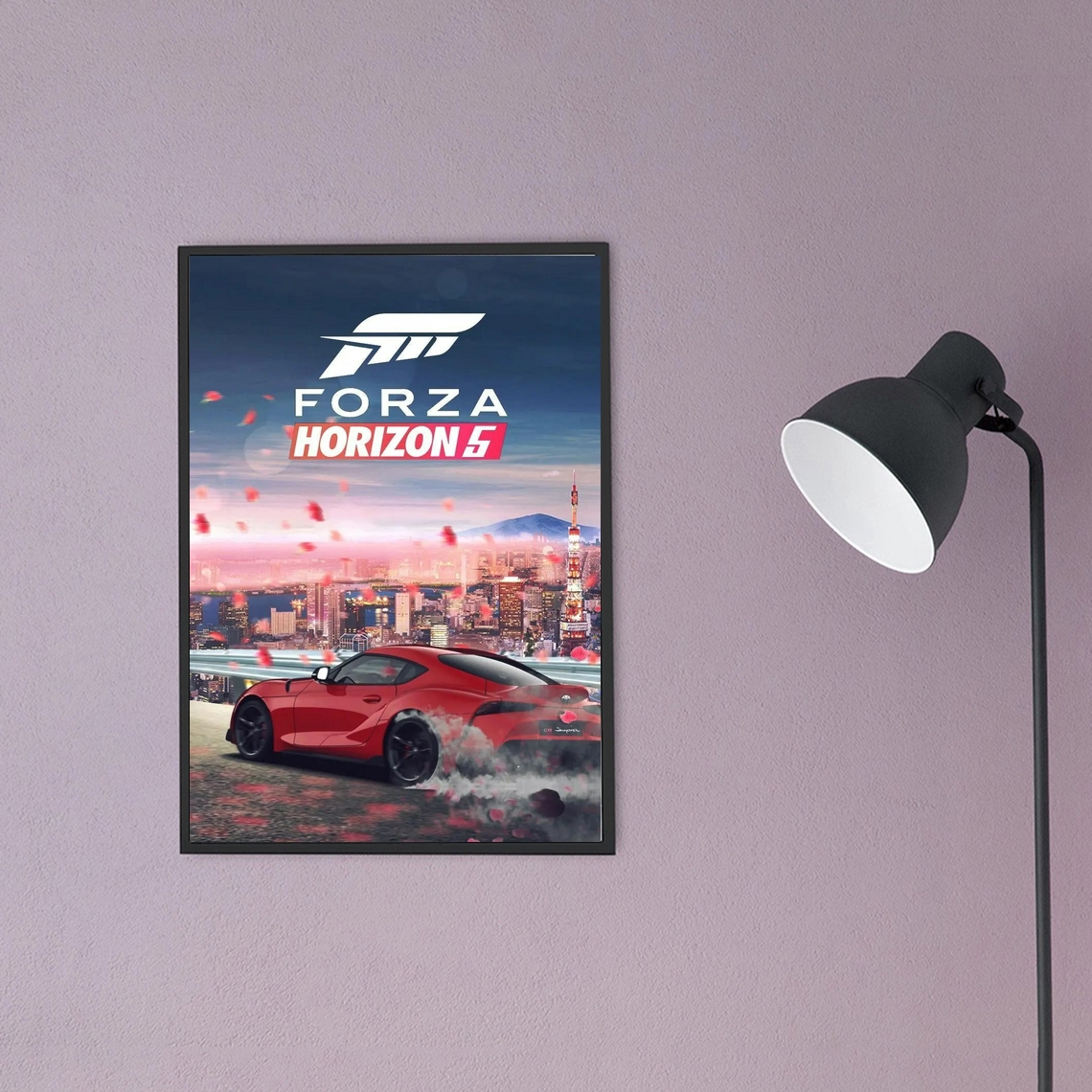 Forza Motorsport Horizon 5 Video Game Poster PC,PS4,Exclusive Role-playing  RPG Game Canvas Poster Artwork