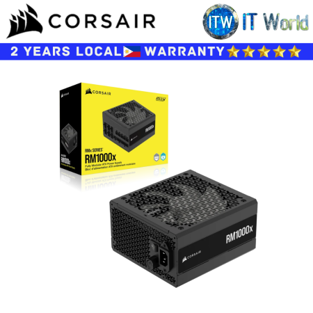 Itw | Corsair Psu 1000 Watts Power Supply Unit RMx Series RM1000x Gold Fully-Modular