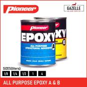 Pioneer All Purpose Epoxy Set - 1/8L / 1/4L / 1/2L / 1L / 4L
