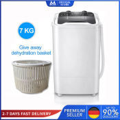 MBK Single Barrel Portable Washing Machine with Dehydration Function