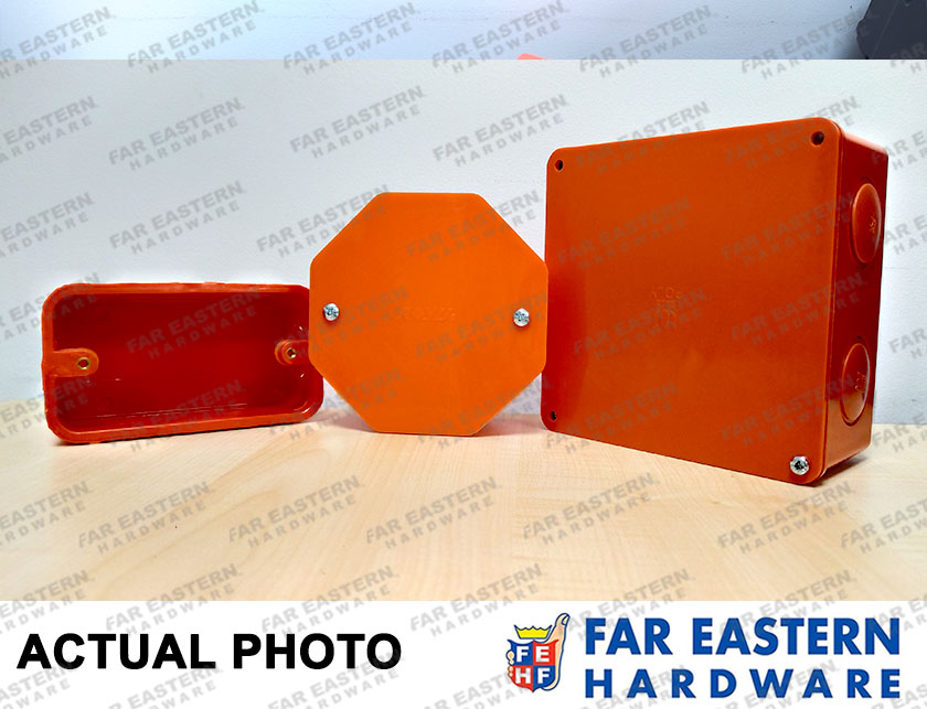 Electrical PVC Boxes Utility Box / Junction Box / Square Box W/ Cover