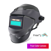 Auto Darkening Welding Helmet: Solar Safety Mask (with eye protection)