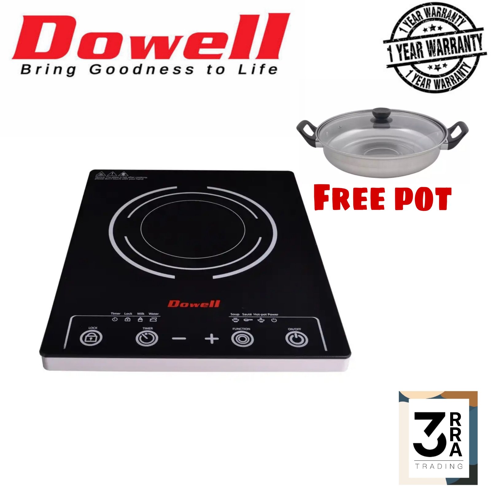 induction cooker ceramic glass