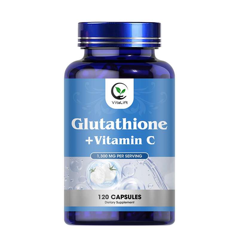 VitaLift Liposomal Glutathione Softgels, Hấp thụ tối đa, Dạng hoạt chất L-Glutathione Giảm (GSH), với Vitamin C giúp giải độc, chống lão hóa, làm trắng, làm đẹp da, hệ miễn dịch