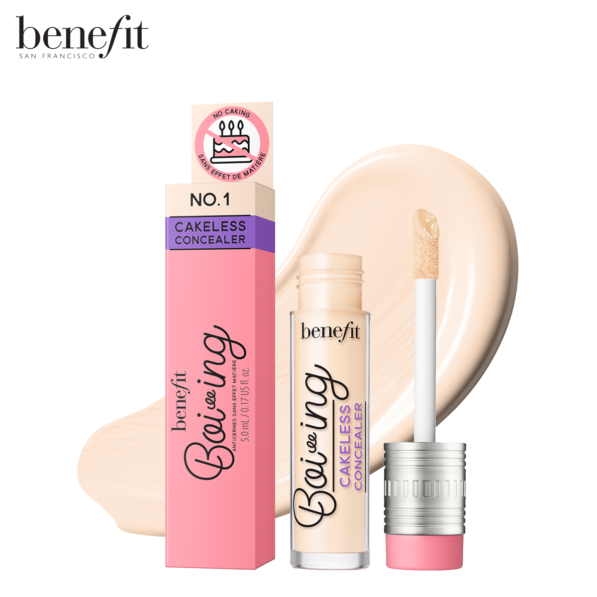 Discount on Benefit  shoes - SKU:  Cosmetics Boi-Ing Cakeless Concealer Shade 1 (Fair Cool)