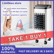 Portable Tower Fan with Air Purifier and Humidifier