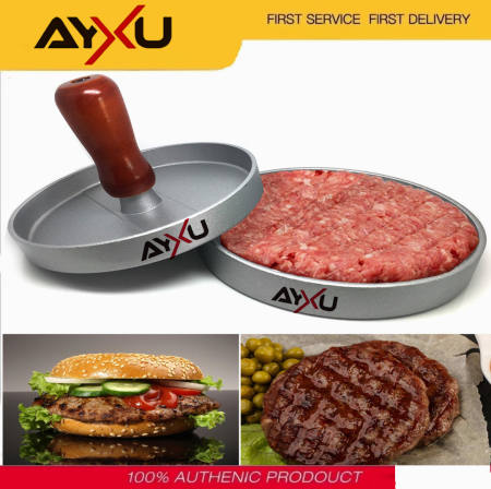 Ayxu Round Burger Patty Maker Grill Press - Cooking Tool