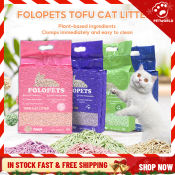 FOLOPETS Biodegradable Tofu Cat Litter - 6L