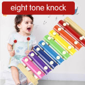 Hand Knocking Piano Music Instrument Kids Toys Eight-Tone Xylophone Musical Instrument Baby Gift