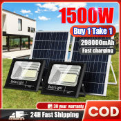 Waterproof Solar LED Flood Light - 30 Year Warranty