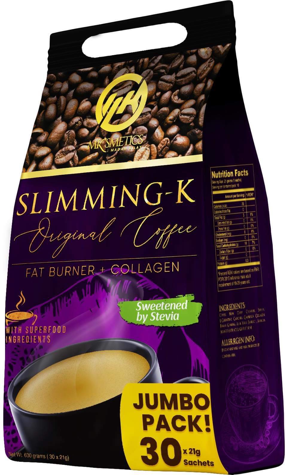 Madam kilay slimming k jumbo フットケア Madami Kilay Coffee Jumbo