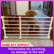 Adjustable Pet Fence: A Safe Gate for Dogs and Babies
