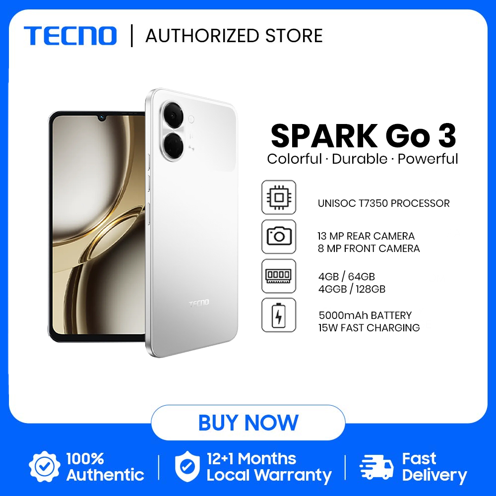 TECNO SPARK GO 3 (4+128GB / 4+64GB) / Unisoc T7250 / 13MP+AI FlashSnap / 120Hz, 6.75'' HD+｜IP64 / 5000mAH - Image 4