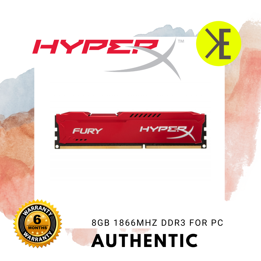 Kingston hyperx fury on sale red