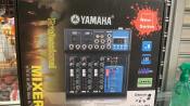 Yamaha 4-Channel Bluetooth Mixer with Phantom Power - F4