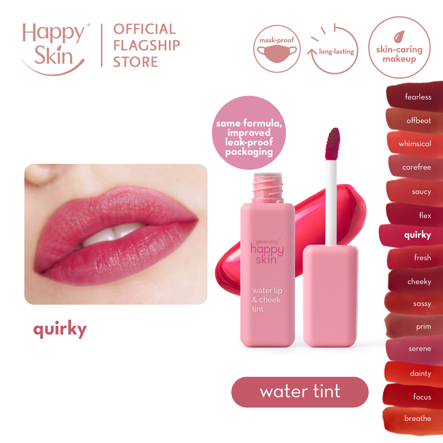 Discount on Happy Skin  shoes - SKU: Generation Happy Skin Water Lip & Cheek Tint in Quirky