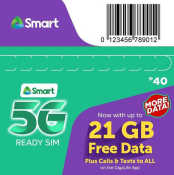 Tricut 5G LTE Simcard with 21GB Data and Free Calls