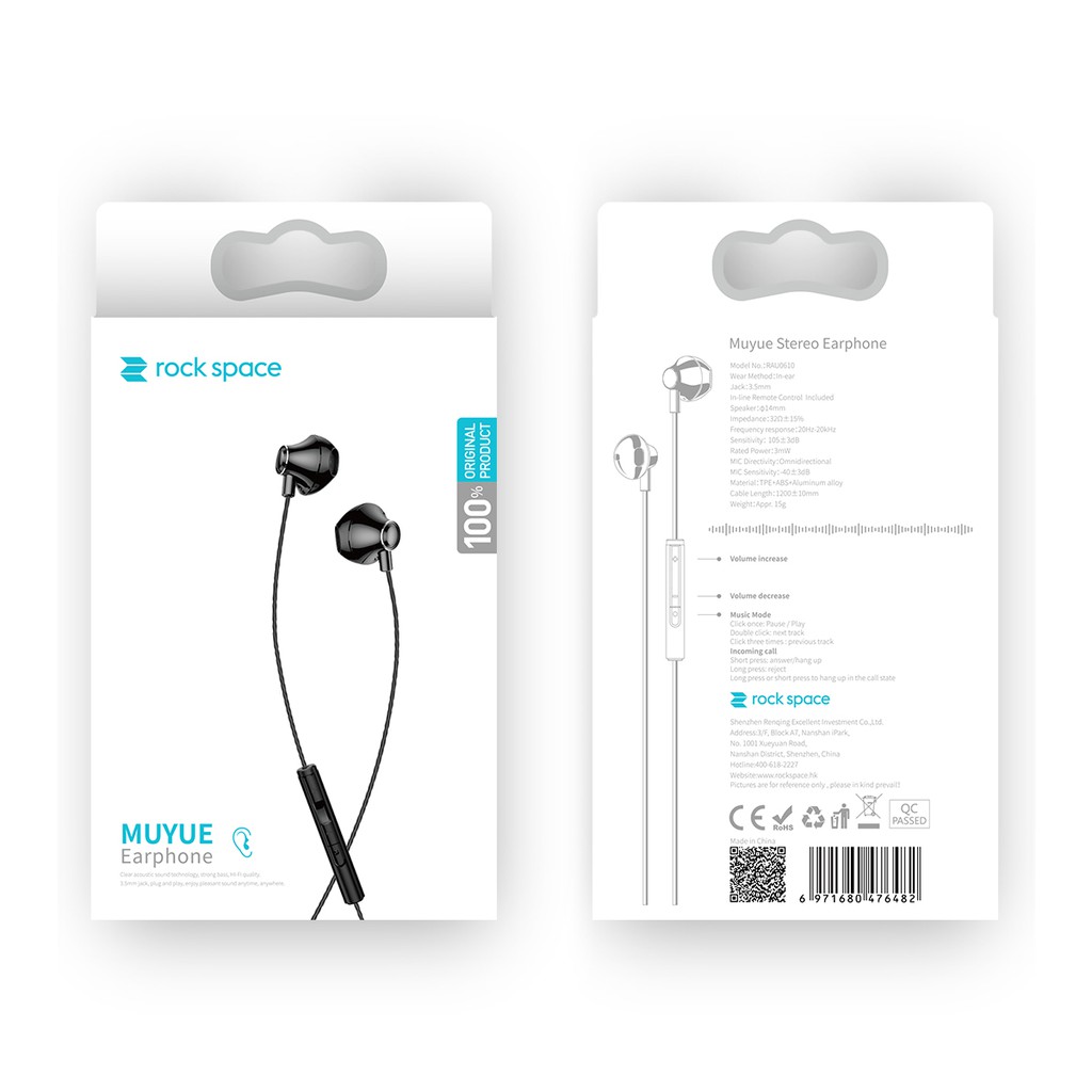 rockspace earphones