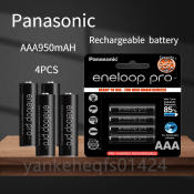 Panasonic Eneloop Pro AAA Rechargeable Batteries (4-Pack)