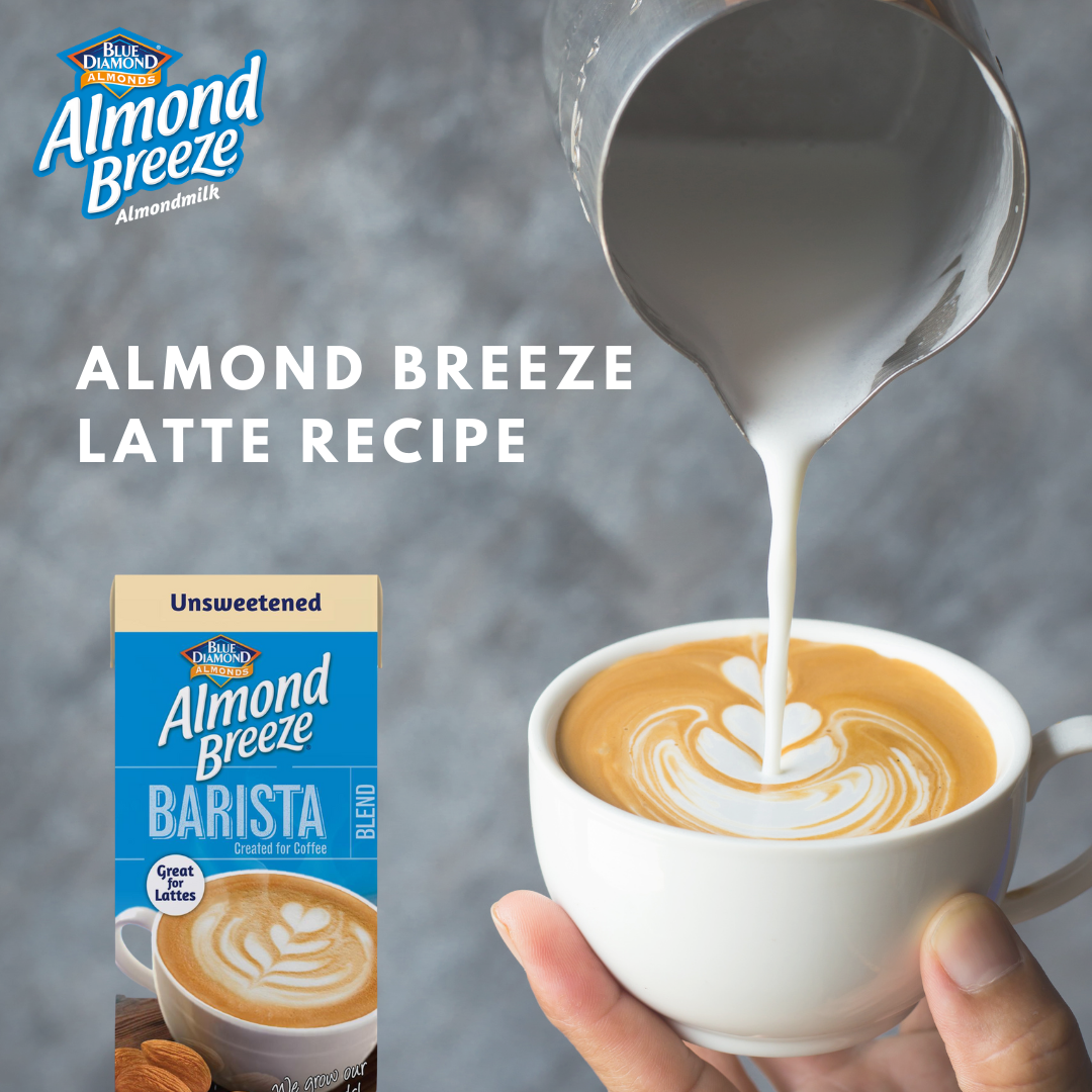 Coffee Almond Breeze Almond Milk Barista Blend Blue Diamond Almond