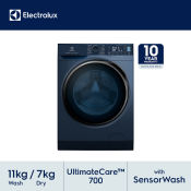 Electrolux UltimateCare Front Load Washer Dryer with SensorWash Technology