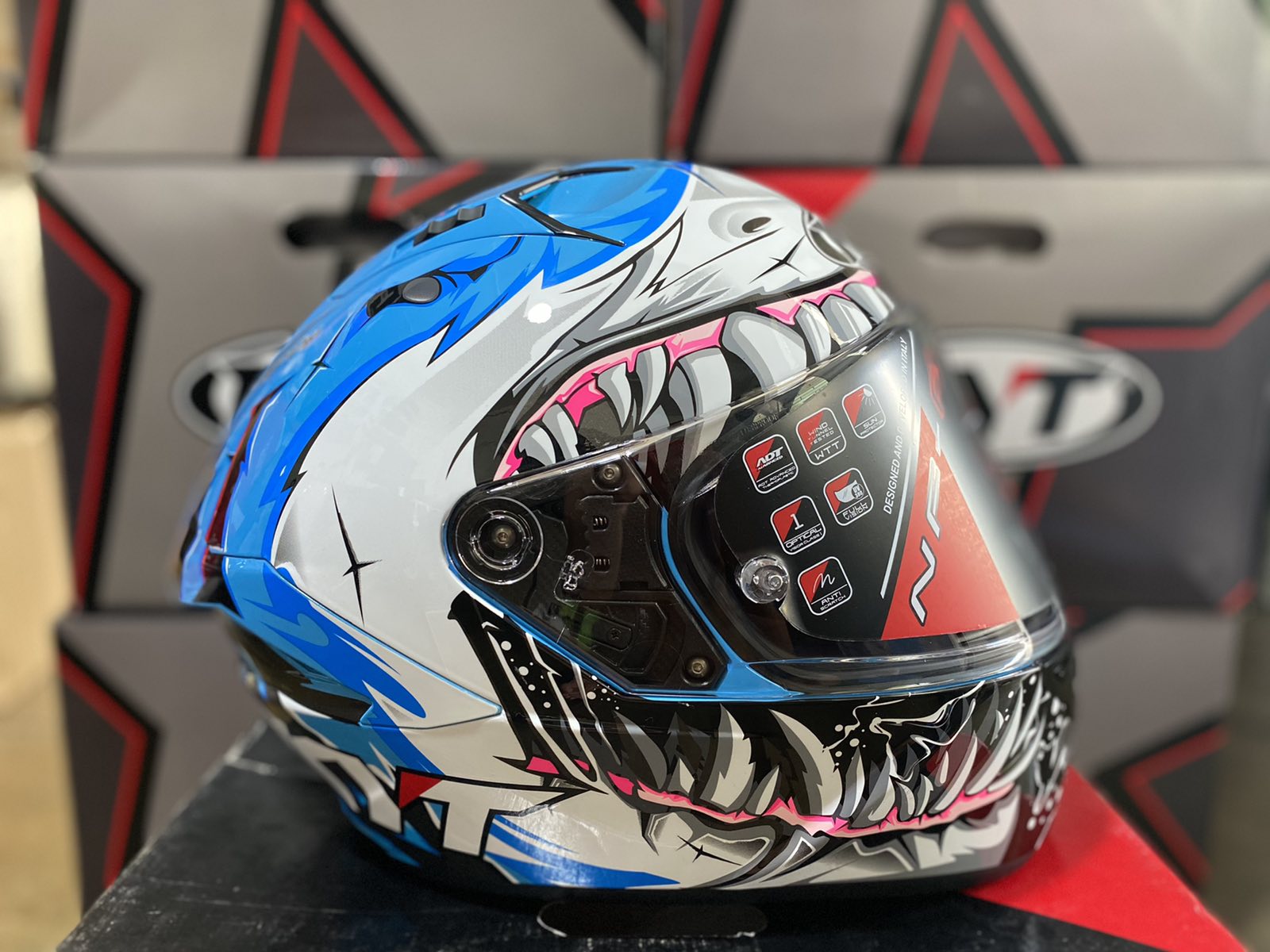 Kyt store dual visor