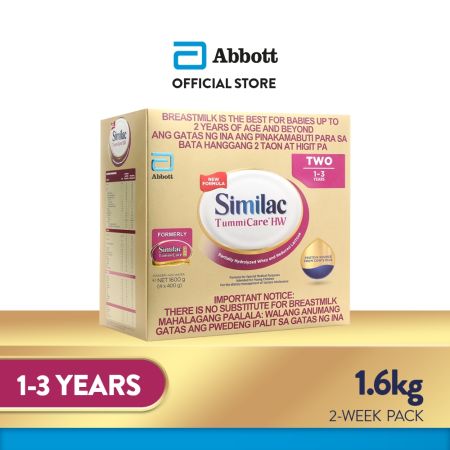 Similac TummiCare HW Two 1.6kg, For Kids 1-3 Years Old