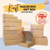 T-Mailer Kraft Corrugated Box: High-Quality Shipping and Gift Packaging