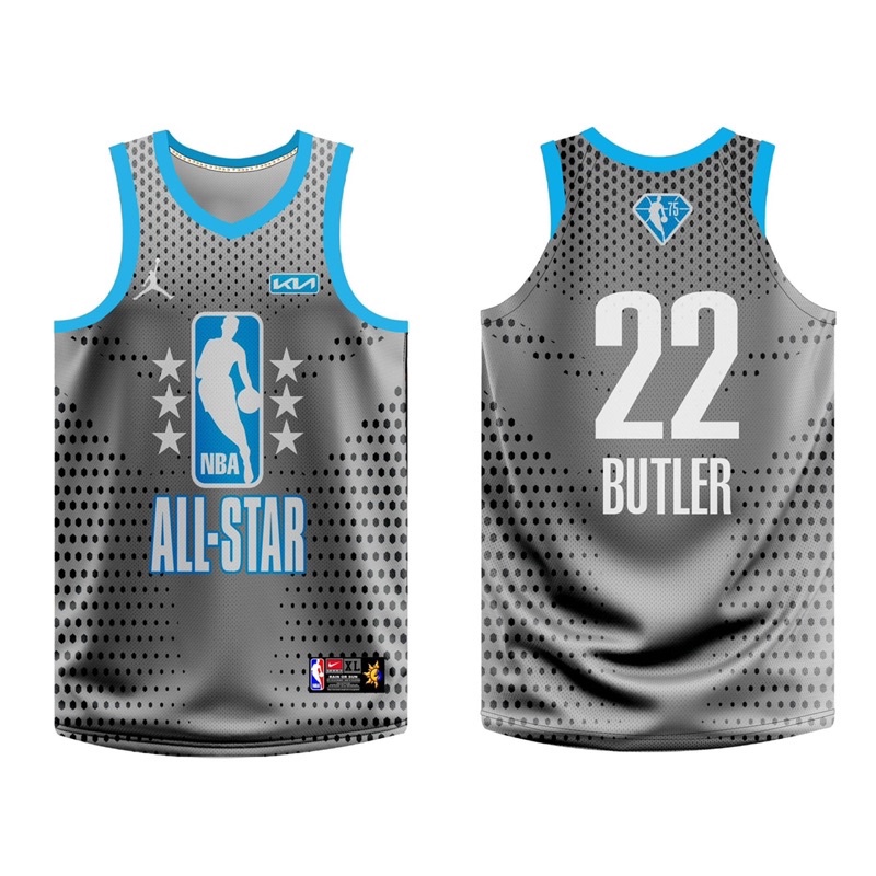 NEW NBA ALLSTAR GREY STEPHEN CURRY JERSEYFREE CUSTOMIZE NAME AND NUMBER FOR  NON COD TRANSACTION ONLY Full Sublimation High Quality Fabrics/ Nba All-star  Jersey