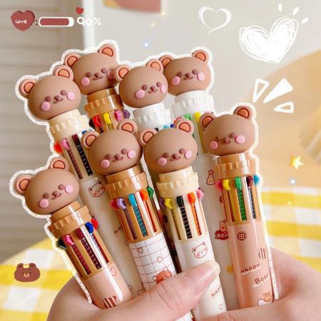 Cute Animals Erasable Gel Pen Set by 