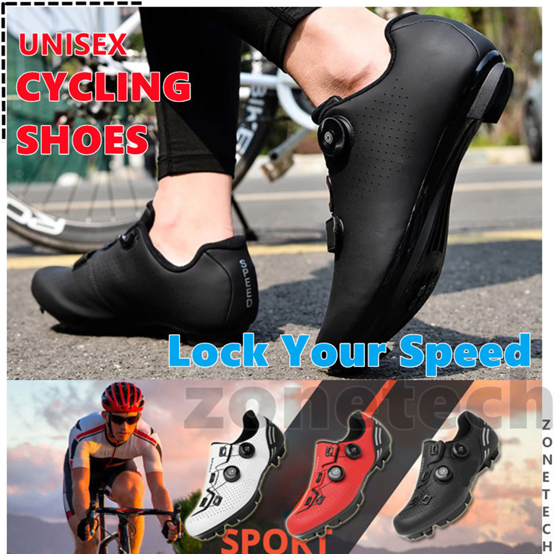 Cycling Shoes Cleats Shoes Road Bike Shoes For Mtb And Pedal Set Roadbike Cover WaterProof Cycli