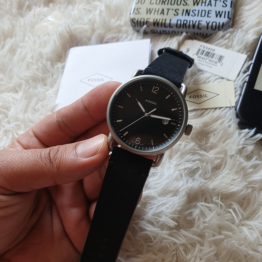 Fossil the commuter hot sale