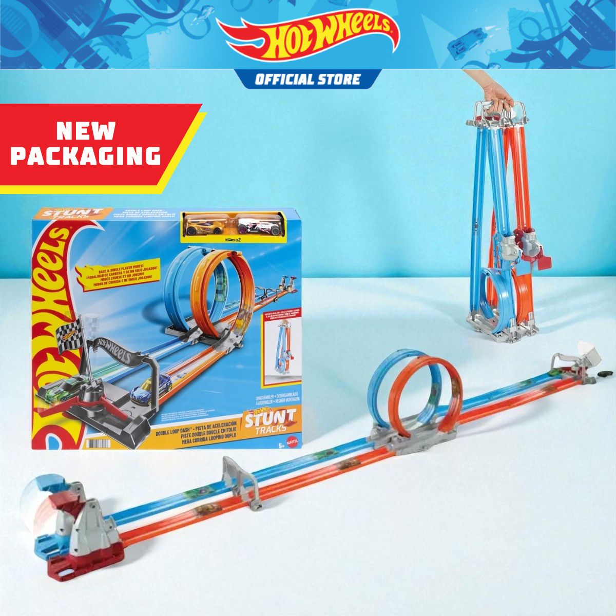 ⭐︎夏休み大幅値引⭐︎ Hot Wheels HW RACING 8台セット⭐︎ Hot Wheels Racing Loops Raceway Action Vertical-8 Jump