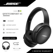 Bose QC45 Wireless Noise Canceling Headphones with Bluetooth