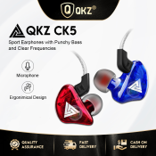 QKZ CK5 Sport Earphones with Mic and Noise Cancelling