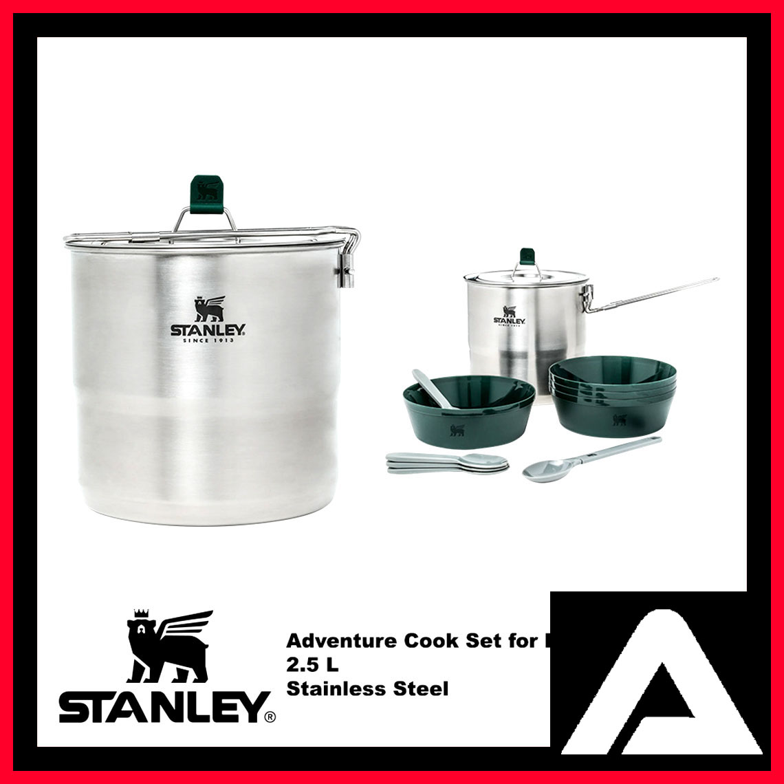Stanley Adventure Cook Set for Four