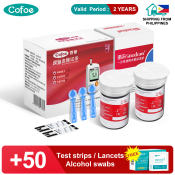 Cofoe YiLi Blood Glucose Test Strips with Lancets and Swabs