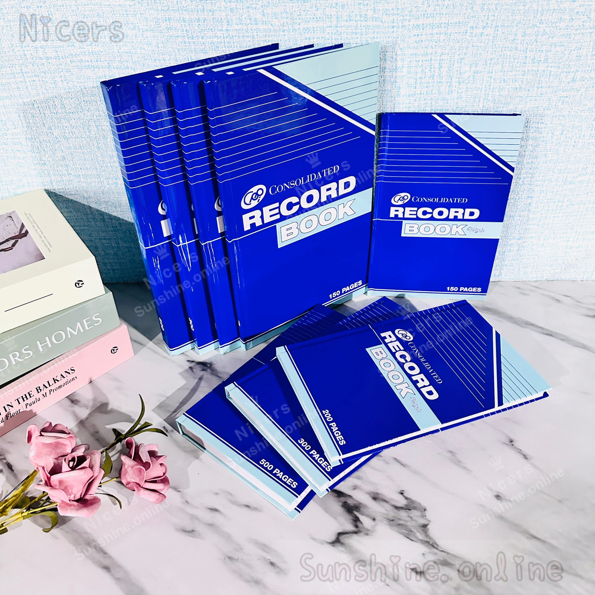 旺文社　My English Record Book SIMBA, Notebook, Record Book, A4, 100 Pages - Notebooks